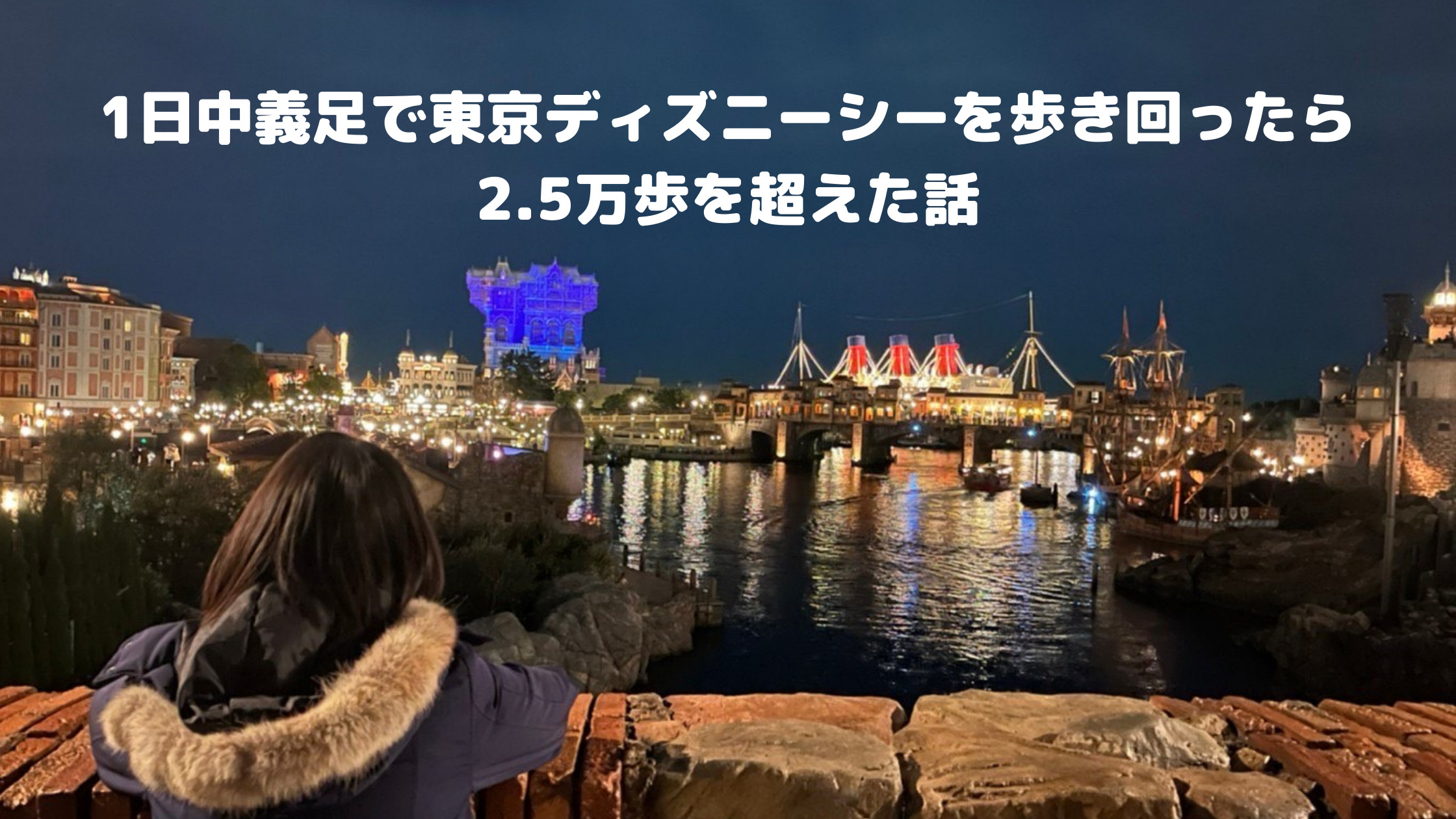 1日中義足で東京ディズニーシーを歩き回ったら2 5万歩を超えた話 こぶちゃんのひとり歩き